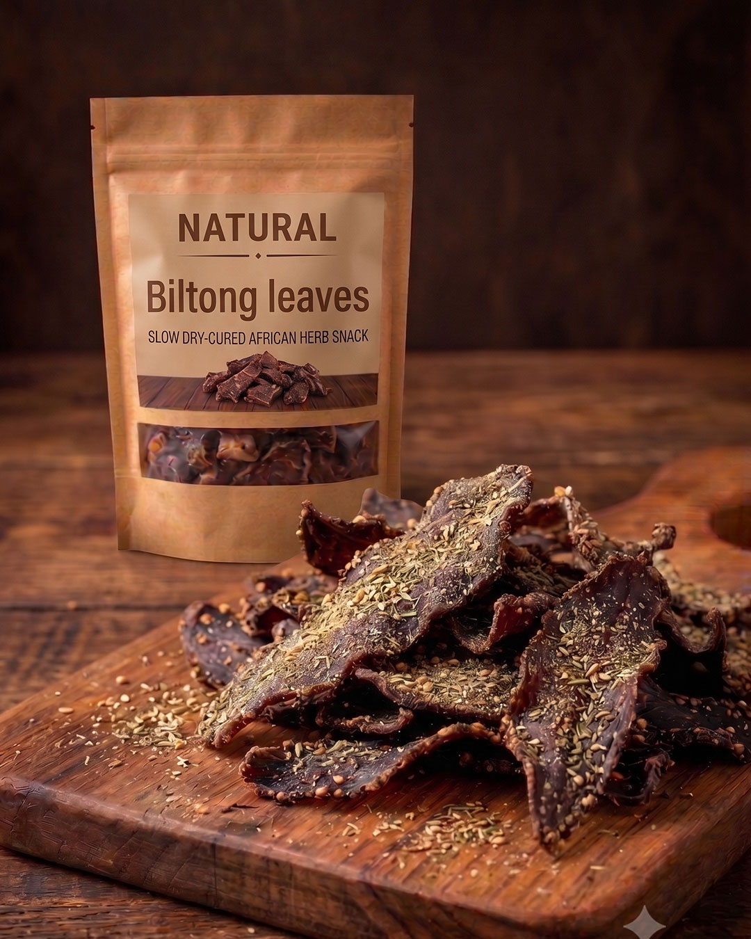 Biltong leaves